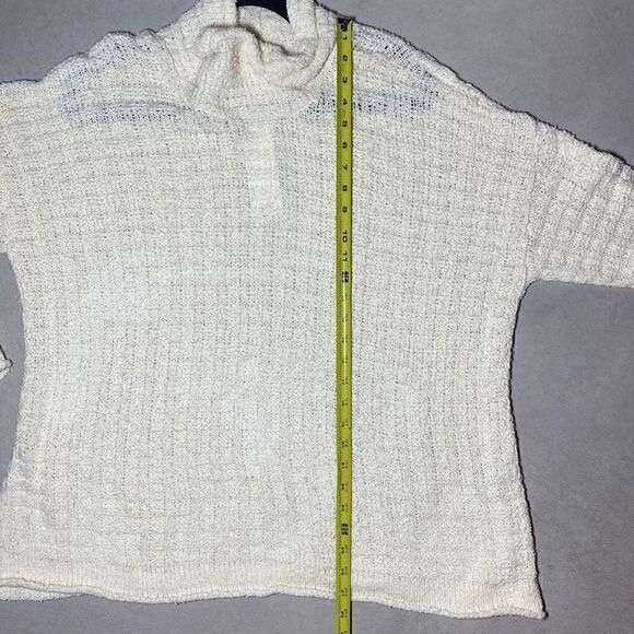 NWT MSRP 268 Eileen Fisher Organic Cotton Funnel-Neck Sweater - Picture 9 of 9